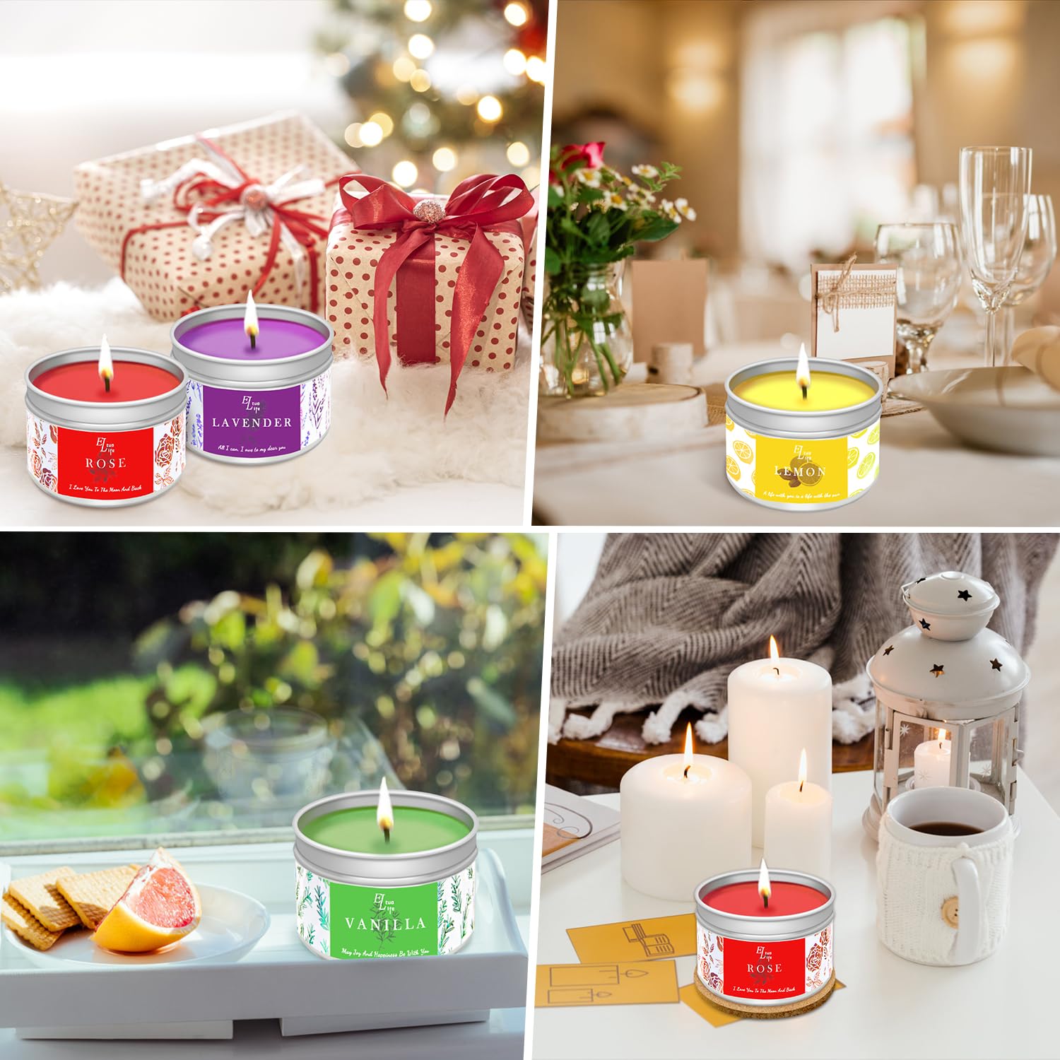 Candle Making Kits for Adults Beginners,Soy Wax for Candle Making,Candle Making Supplies Accessory,Make Your Own Candles,Melting Pot,Fragrance Oils,Candle Tins,Wicks,Dye Wax, Christmas Candle Kit